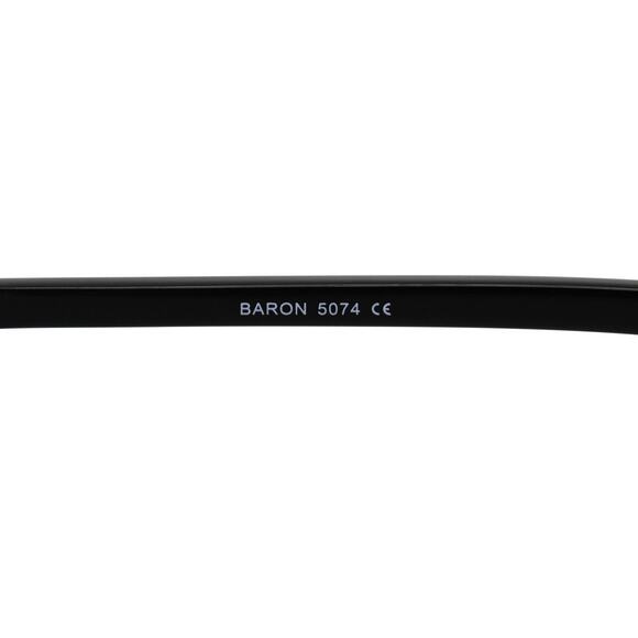 Baron 5074 GRY 54-18-135mm Eyeglasses FRAMES ONLY - VERY GOOD CONDITION - Picture 6 of 10